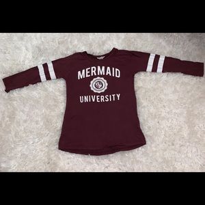 “Mermaid University” Long-Sleeve Tee